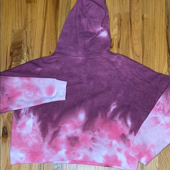 Calvin Klein Pink Tie Dye Hoodie Size L - Picture 5 of 8